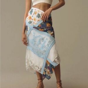 Anthropologie Maxi Skirt